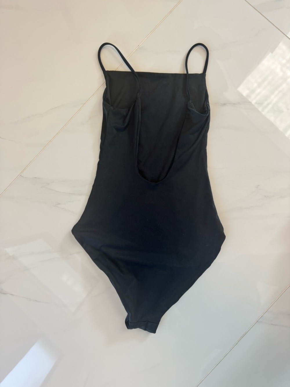 Kith Black One Piece Swimsuit Bodysuit XS Minimal Luxury - Picture 3 of 4